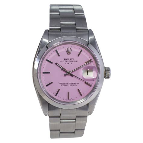 womens pink face rolex